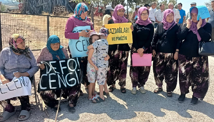 Kadınlar Bakır Madenine Karşı Direnişi Büyütüyor.