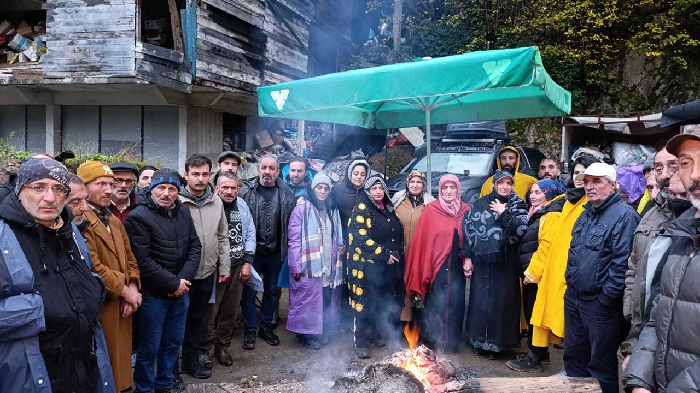 Trabzon Uzungöl'deki HES Direnişi Devam Ediyor. 