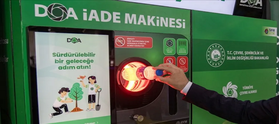 DOA Logolu Ambalaj İade Sistemi 1 Temmuzda Başlıyor.