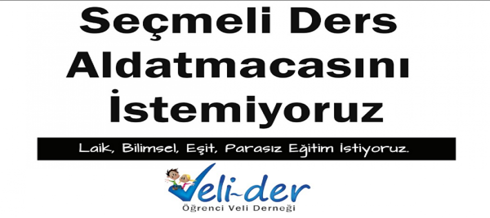 Kocaeli Veli-Der Şubesinden Seçmeli Der Açıklaması.