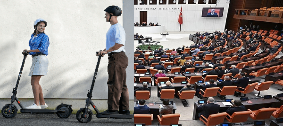 TBMM'de Kabul Edilen Trafik Yasasıyla Motorlu Bisiklet ve Scootere Sigorta Zorunluluğu Getirildi.
