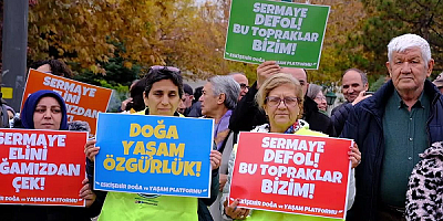 Çevre Platformu Altın Madenine Karşı Halkı Bilgilendirdi.