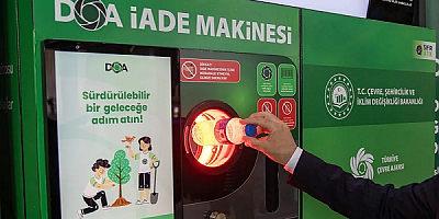 DOA Logolu Ambalaj İade Sistemi 1 Temmuzda Başlıyor.