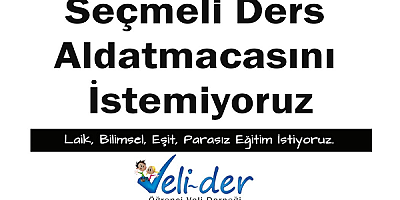 Kocaeli Veli-Der Şubesinden Seçmeli Der Açıklaması.