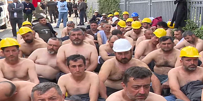 Madenciler Bakanlık Önünde Açlık Grevi Başlattı.