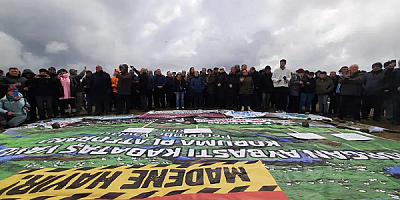 Ordu'da Halk Kar ve Soğuk Dinlemeden Madene Karşı Direniyor.