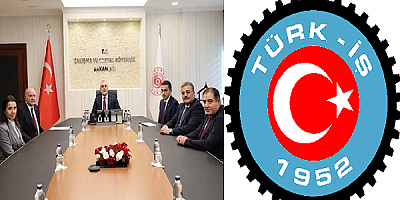 Türk-İş Asgari Ücret Talebini Bakan Işıkhan'a Sundu. 